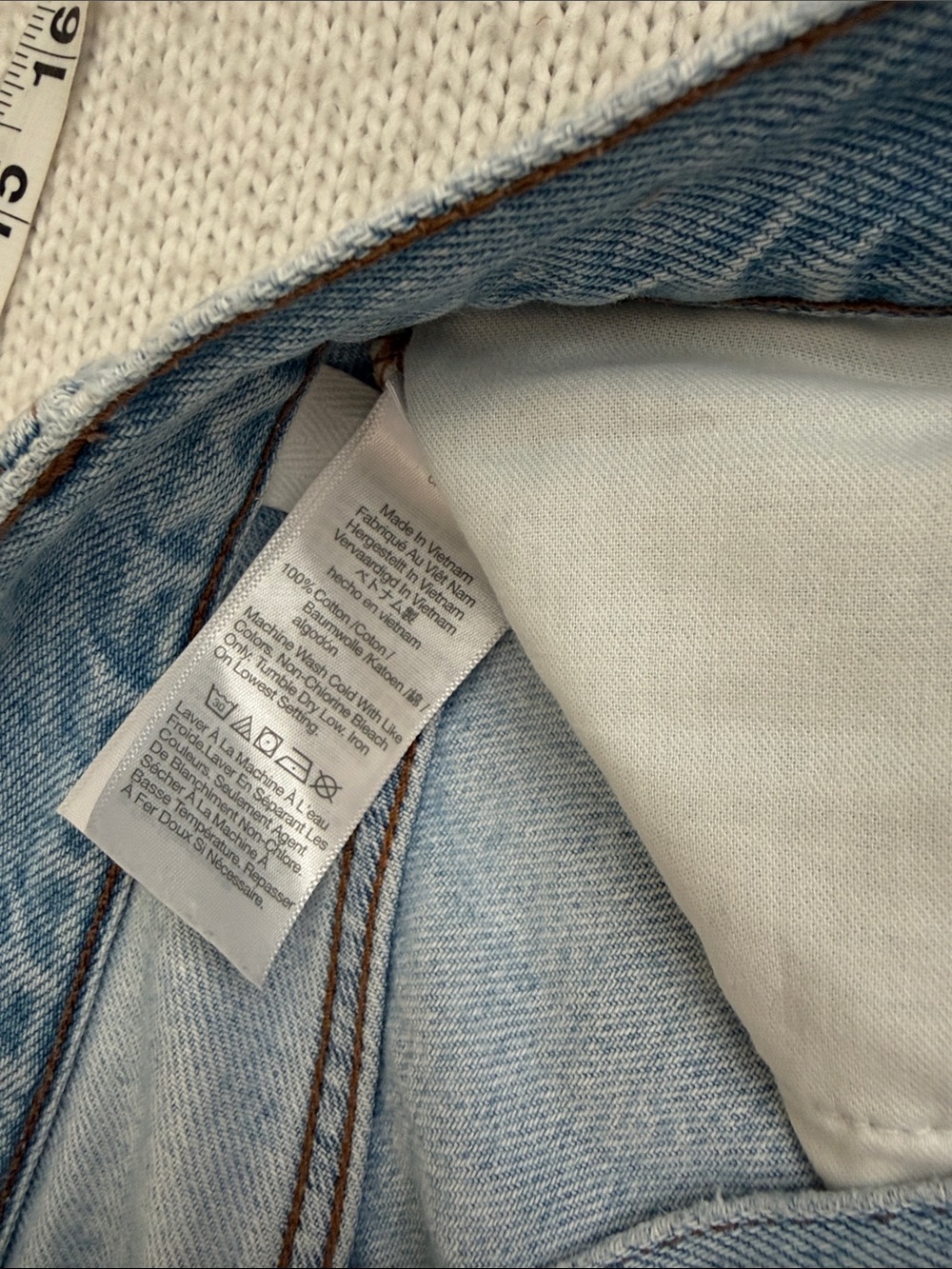 Madewell Super Wide Leg Jeans Size 25 - Picture 5 of 8